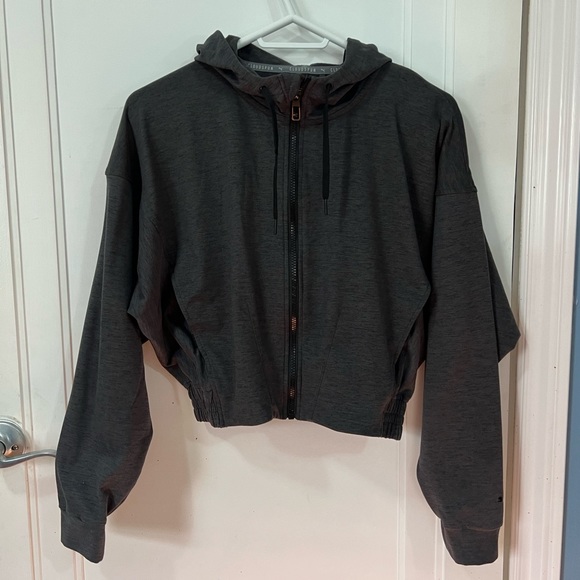 Puma - cloud spun cropped zip up hoodie - Picture 1 of 2